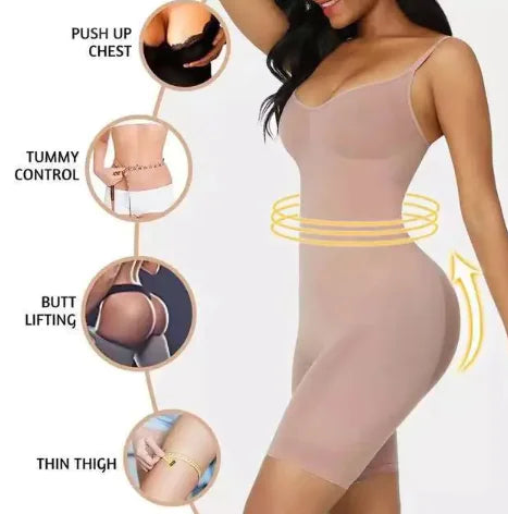 Women's Postpartum Seamless Shapewear Jumpsuit