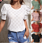 Women's Printed Loose Long Sleeved Tops Women's Tops & T-shirt Unbranded Red S