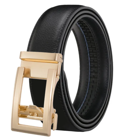 Men's Automatic Leather Belt Men's Belt Unbranded Main image