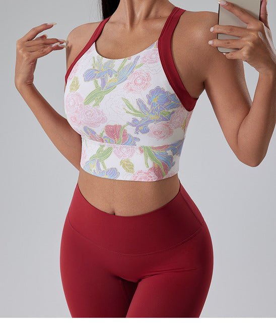 Women's Seamless Yoga Bra Tank Tops