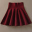 Women's Knitted Under Midi Skirt Women's Skirt Unbranded Red wine One Size