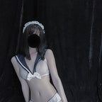 Women's Sheer Lace Sailor Uniform Lingerie Set Women's Lingerie Unbranded