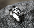Men's Vintage Stainless Steel Ring