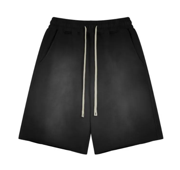 Men's Vintage Washed Denim Shorts & Tops