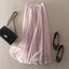 Women's Pleated Mesh Skirt