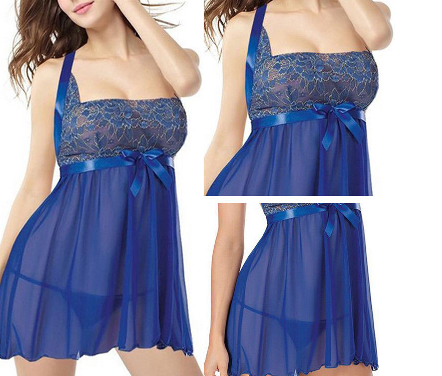 Women's Lace Cami Top & Lingerie Set