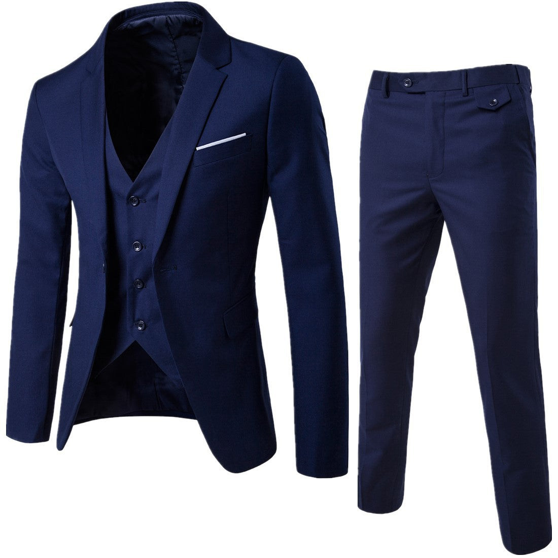 Men's Casual Suit for Business and Wedding Attire