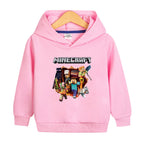 Boys Hooded Sweatshirts - Pure Cotton Casual Tops