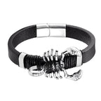 Men's Versatile Handmade Leather Bracelet Men's Bracelet Unbranded