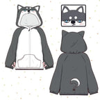 Unisex Shiba Inu Hoodie, Anime Hoodie, Hooded Sweatshirt