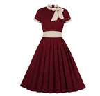 Women's A Line Dress With Bow