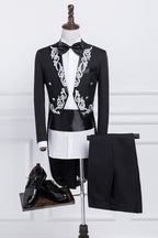 Men's Tuxedo Suit for Performers and Hosts