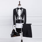 Men's Tuxedo Suit for Performers and Hosts