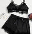 Women's Sexy Lace Lingerie Sleepwear Set