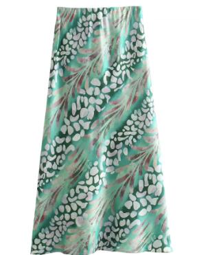 Women's Zurich Satin Shirt & Skirt Set Main image