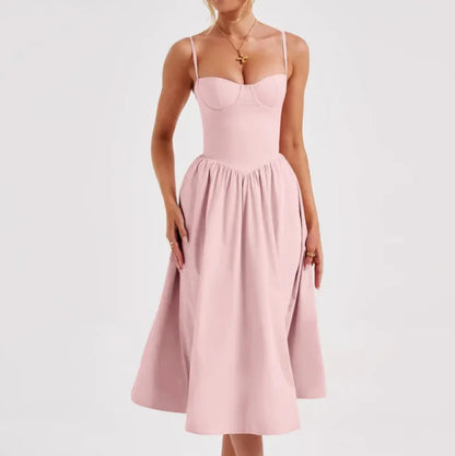 Women's French Vintage Court Style Long Dress