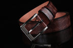 Men's Faux Leather Belt