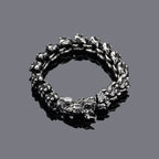 Men's Vintage Dragon Head Bracelet