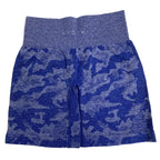 Women's Camo Seamless Activewear Yoga Shorts