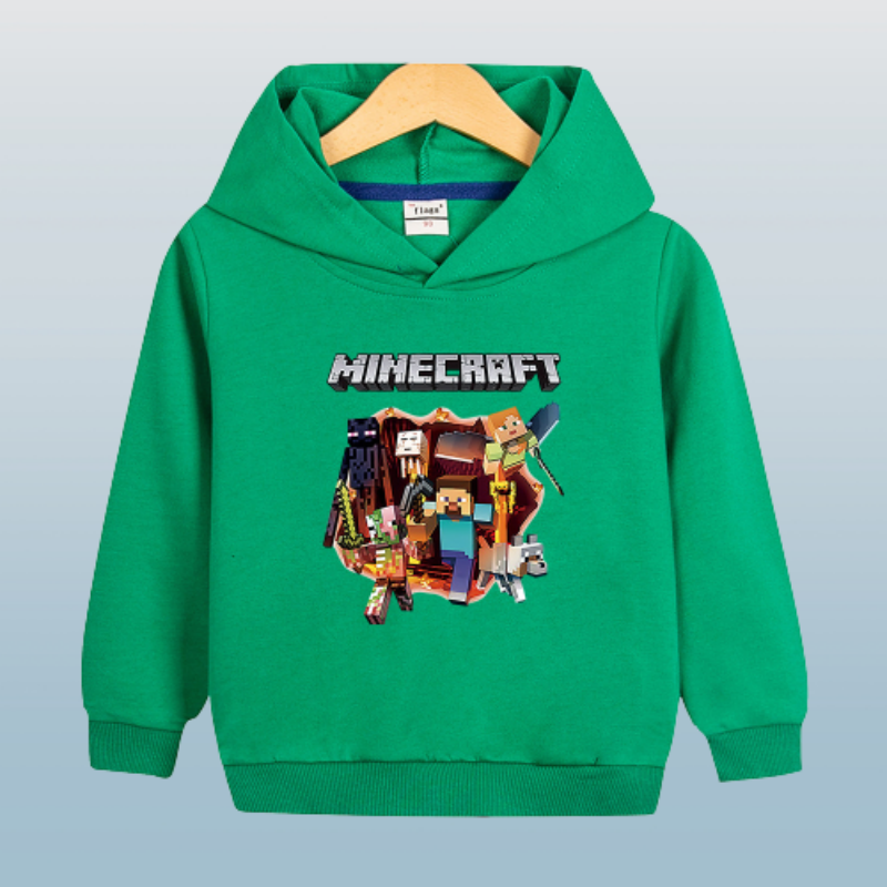 Boys Hooded Sweatshirts - Pure Cotton Casual Tops