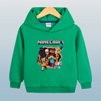Boys Hooded Sweatshirts - Pure Cotton Casual Tops