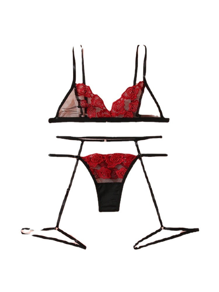 Women's Lace Embroidered Sexy Lingerie Set Women's Lingerie Unbranded