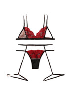Women's Lace Embroidered Sexy Lingerie Set Women's Lingerie Unbranded