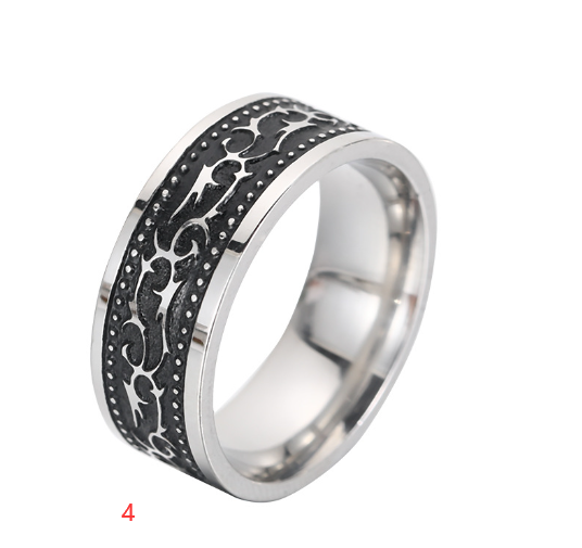 Men's Titanium Steel Ring
