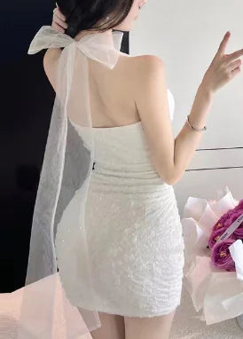 Women's Cross Border Sexy Asymmetrical Bodycon Dress