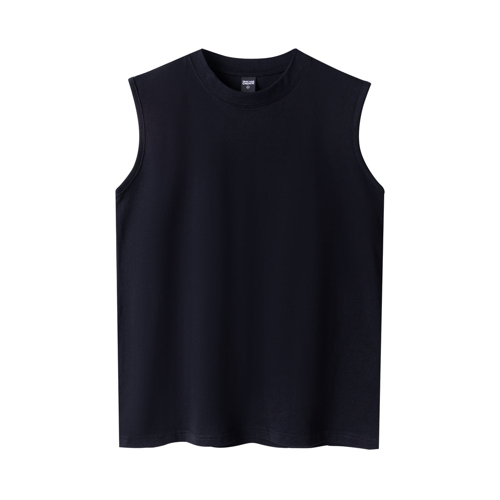 260g Double Yarn Cotton Tank Top for Streetwear