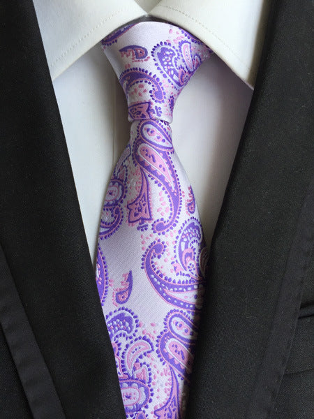 Men's High-Density Paisley Tie