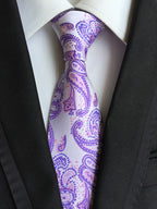 Men's High-Density Paisley Tie