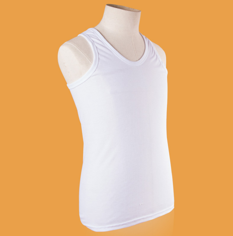 Men's Sports Vest - Sweat-Proof Work Tank Top Men's Tank Top Unbranded White 3XL