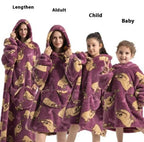 Lazy Blanket Hoodie Unisex Hoodie Unbranded