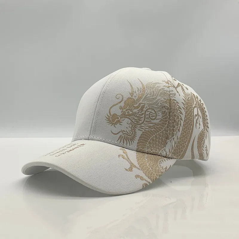 Chinese Style Dragon Embroidery Baseball Cap ILLUSION CO