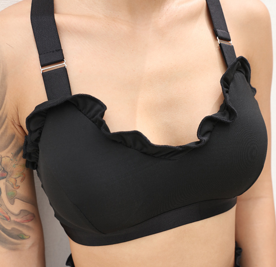Women's Lace Edge Activewear Yoga Set