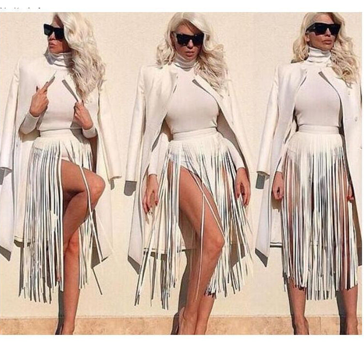 Women's Fringe Skirt