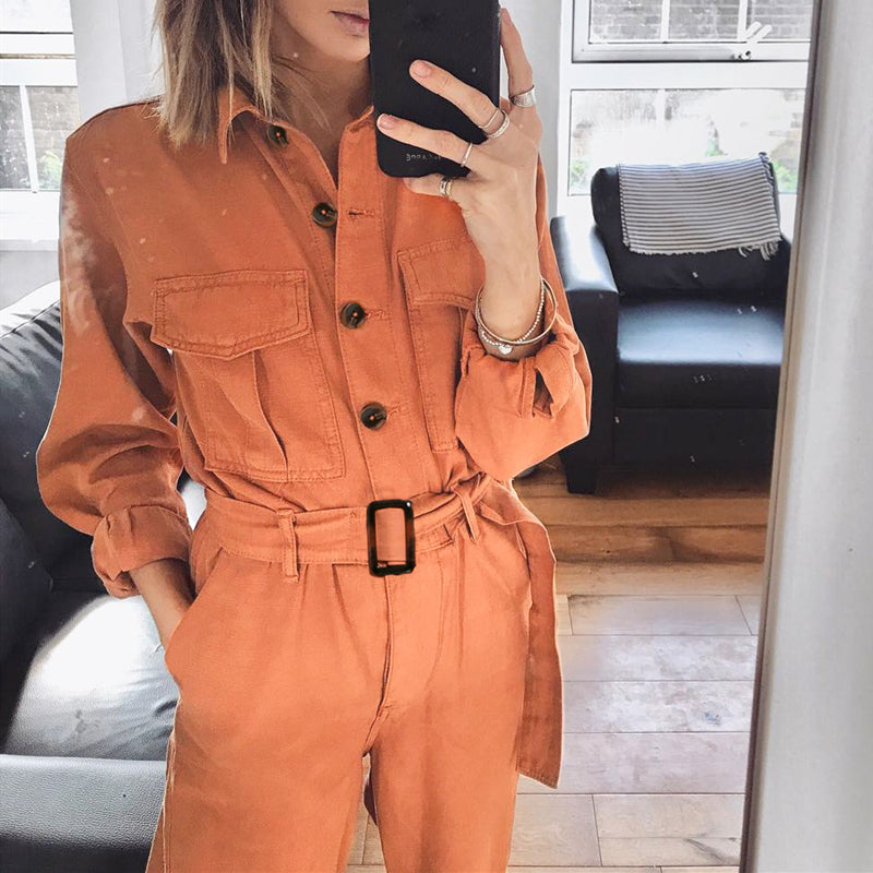 New Cotton Casual Jumpsuit for Women