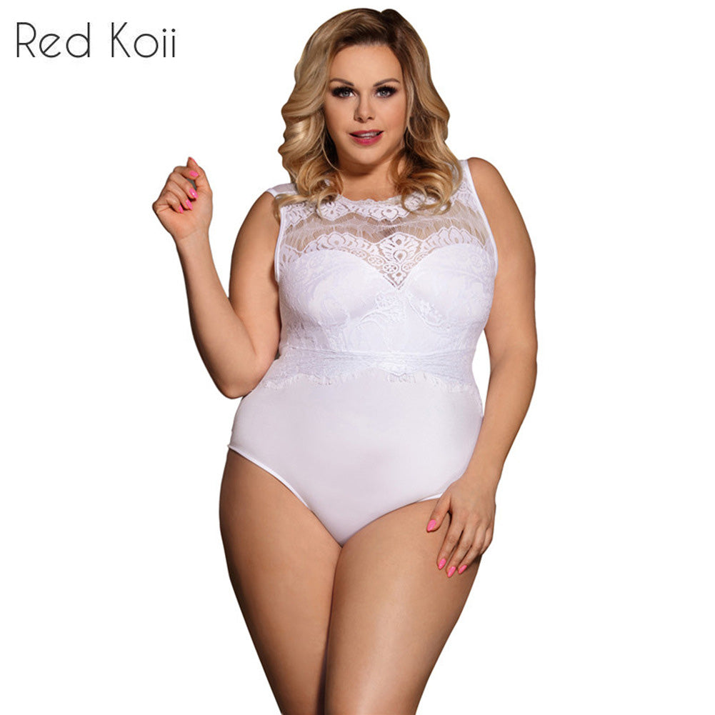 Women's Plus Size Lace Lingerie Set Women's Lingerie Unbranded n/a XL