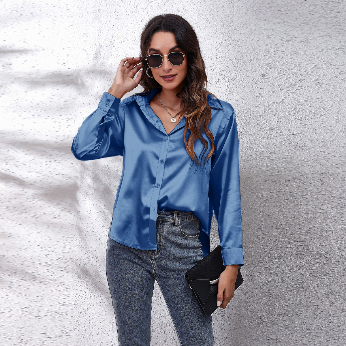 Women's Satin Shirt