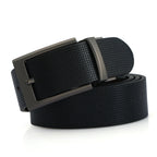 Men's Casual Leather Belt with Pin Holes