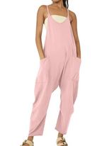 Women's Zipper Pocket Jumpsuit