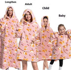 Lazy Blanket Hoodie Unisex Hoodie Unbranded