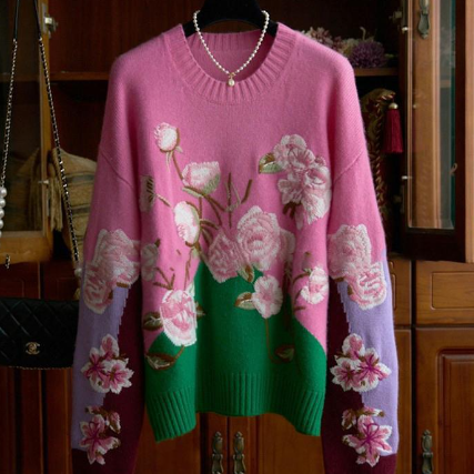 Women's Round Neck Long Sleeve Tops