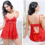 Women's Lace Cami Nightdress & Backless Lingerie Set Women's Lingerie Unbranded
