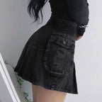 Women's Denim Skirt Women's Skirt Unbranded
