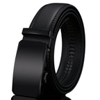 Men's Premium Leather Belt with Automatic Buckle