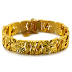 Men's Personalized Gold Geometric Bracelet