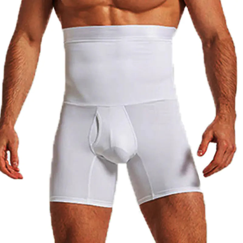 Men's High Waist Body Shaper Compression Shorts