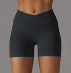 Womens Fashion Simple High Waist Shorts
